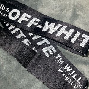 Off-White Logo Belt